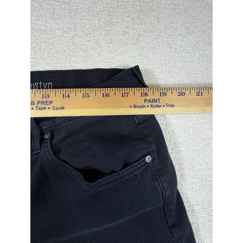 7 For All Mankind Men's Black 36 Austyn Luxe Performance Straight Leg Jeans Fit - Picture 7 of 11
